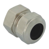 Cable glands with special entry thread - Cable glands Progress® nickel-plated brass with special entry thread