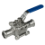 Model 41153 - 3 PC full bore ball valve NP16 to press - M type