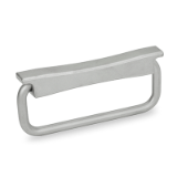 GN425.9 - Stainless Steel-Folding handles, Type A Thread for fixing from the back