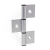 GN2295 - Hinges for Aluminum Profiles / Panel Elements, Three-Part, Type A, Exterior hinge wings