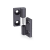 GN337.1 - Hinges, 2x2 bores for countersunk screw M6/M8, K2 fixed bearing (pin) left
