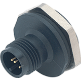 M12, series 715, Automation Technology - Data Transmission - male panel mount connector