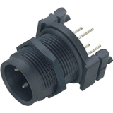 M18, series 714, Automation Technology - Data Transmission - male panel mount connector