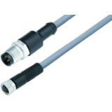 M12, series 765, Automation Technology - Sensors and Actuators - connection cable male cable connector - female cable connector