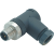 M12, series 713, Automation Technology - Sensors and Actuators - male angled connector