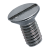 BN 20244 - Slotted flat countersunk head machine screws (DIN 963 A; ~ISO 2009), 4.8, zinc plated with thick layer passivation