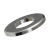 BN 563 - Flat washers with chamfer (DIN 125 B; ~ISO 7090), brass, nickel plated