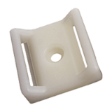 BN 20276 - Hook and loop cable tie mounts (Panduit® Tak-Ty®), PA 6.6, natural