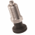 BN 2911 - Index Bolts without Stop with metric fine thread and hex collar (FASTEKS® FAL), steel, black-oxidized