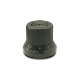 GN 700 - Continuous and locking control knobs