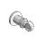 SC-8231 - Quarter Turn Studs - Oval Slotted Head