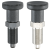 EH 22120. - Index Plungers with hexagon collar / with knob
