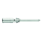 Han D R15 stift-c 2,5 mm Ag