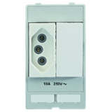 Plug socket module Brazil