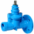 255-00 - Service valve with ZAK® socket and flange