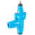 312-00 - Angled service valve with ZAK® spigot end and push-fit socket