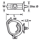 IAHC-Clip, click-closure, connectable