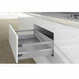 Pot and pan drawer with railing 94/186 - Pot and pan drawer with railing 94/186