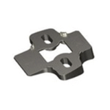Angle adapter for cross mounting plates, -5 ° - Angle adapter for cross mounting plates, -5 °