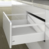 Drawer side profile height 126 mm