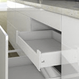 Drawer side profile height 126 mm