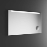 CHERSO EASY - Specchio con telaio in alluminio verniciato.Specchio ingranditore integrato.