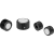 K1099 - Knurled knobs aluminium