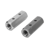 07222 - Turnbuckle nuts hexagonal DIN 1479