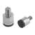 09117 - 磁铁，带埋头螺栓（厚罐形磁铁）材质为 NdFeB，带橡胶层硬化表面