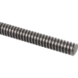 24000 - Trapezoidal thread spindles single-start, RH or LH thread