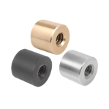 24003 - Trapezoidal thread nuts, round single-start, RH or LH thread