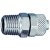 Male connectors, conical male thread acc. to ISO 7-1