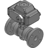 K TYPE Electric BALL VALVE-Direct mount (Flange) - ANSI